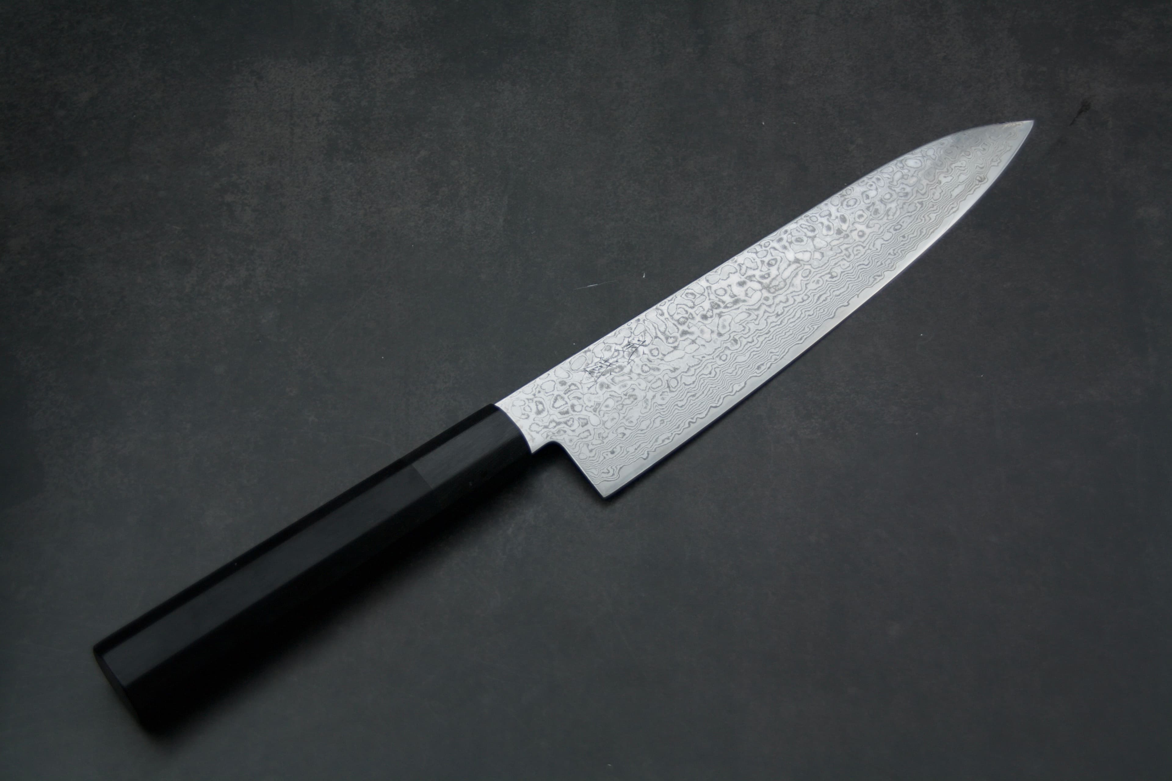Gyuto ZA-18 Damascus Buffalo Ebony 210mm
